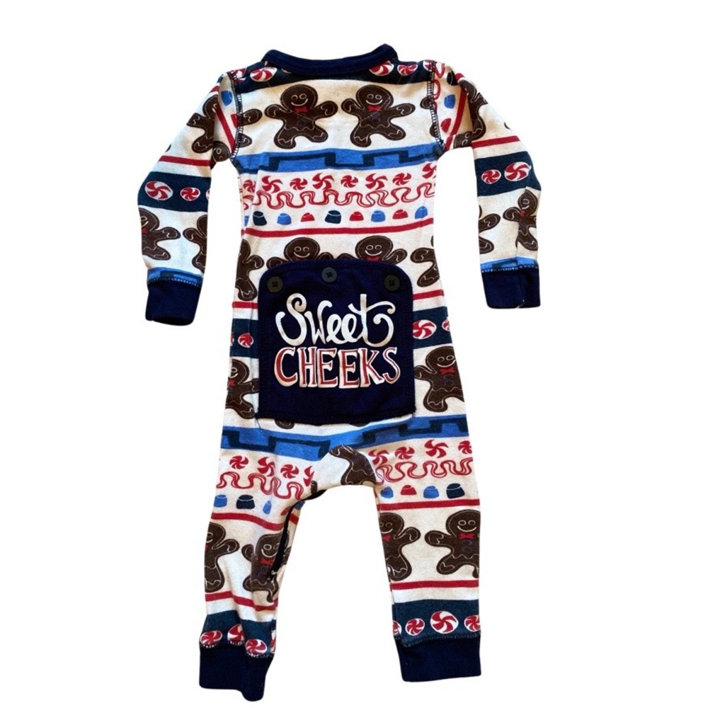 Lazy One Sweet Cheeks Gingerbread Sleeper 6M